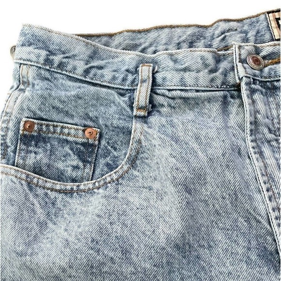 Vintage Forenza Women’s Mom Jean Shorts Cut Off Stone Wash 30” Waist‎ Y2K 90s - Picture 6 of 13